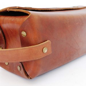 Leather Toiletry Rustic Bag