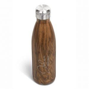 Double Wall Drink Bottle - Woody 2